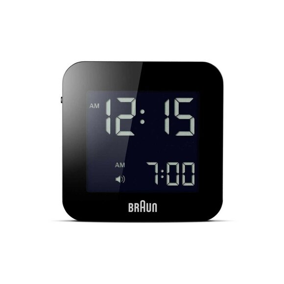 Braun Digital Travel Alarm Clock BNC008BK - Picture 5 of 7